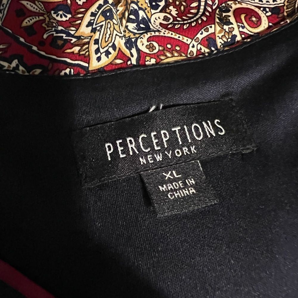 Perceptions Women's New York Leaf Dress Size XL Knee .length - Picture 8 of 8